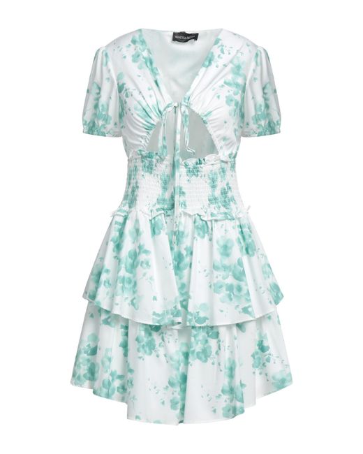 VANESSA SCOTT Blue Mini Dress