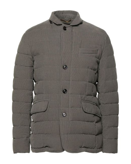 Doudoune plumes ou synthétique Moorer pour homme en coloris Gray