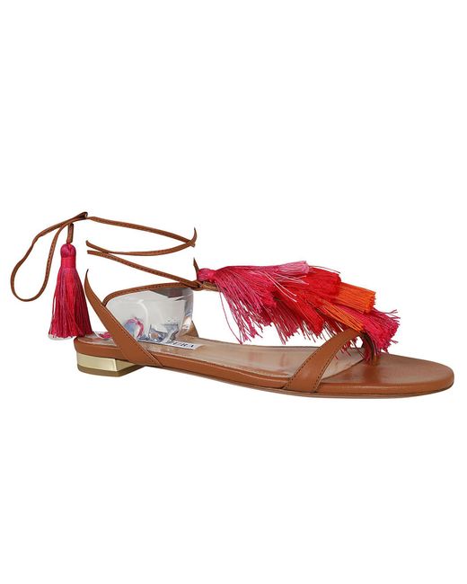 Aquazzura Red Sandale