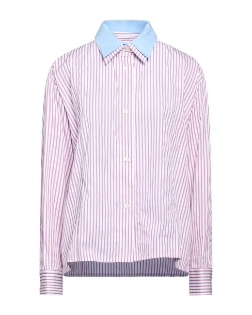 DES_PHEMMES Pink Shirt Cotton