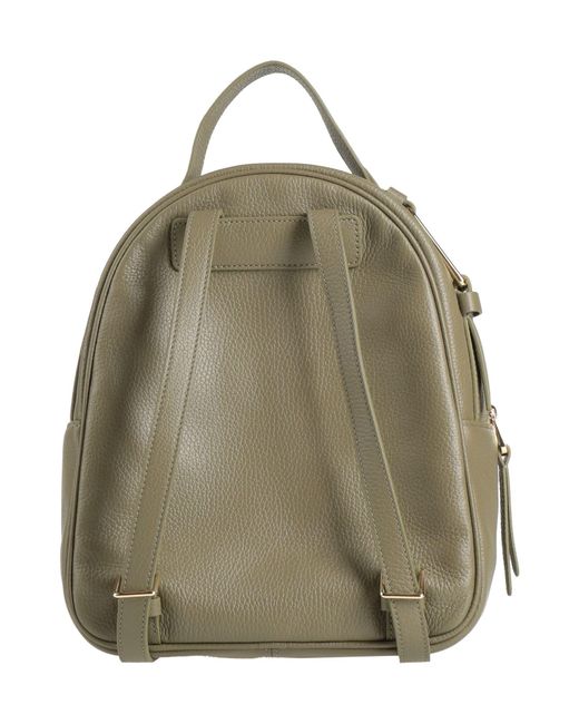 Coccinelle Green Backpacks