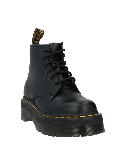 Dr. Martens Black Ankle Boots Leather