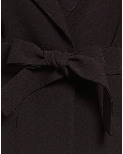 Anna Molinari Black Blazer Polyester, Elastane