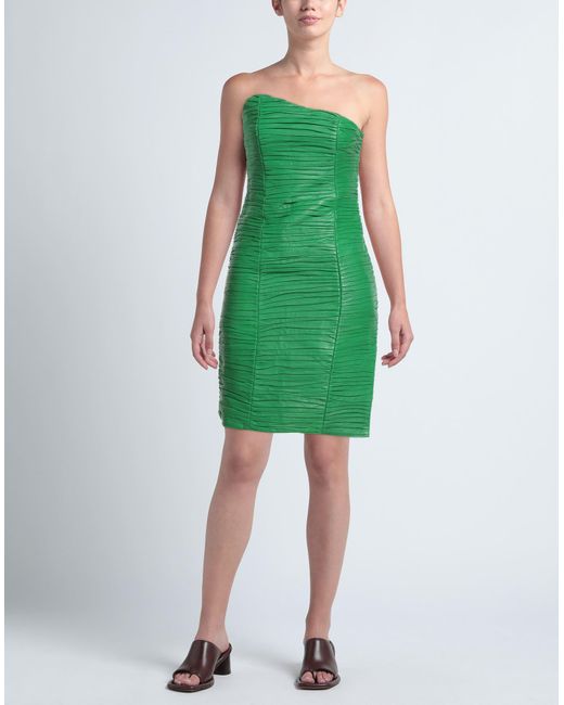 REMAIN Birger Christensen Green Mini-Kleid