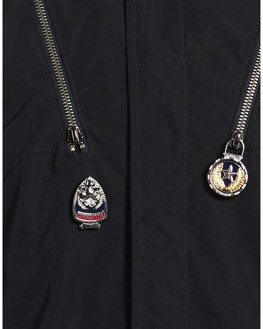 Bikkembergs Blue Jacket Polyester for men