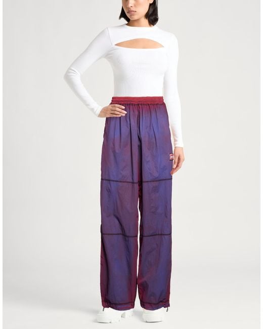Aries Purple Pants Polyamide