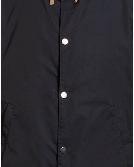 Eleventy Blue Midnight Jacket Polyamide for men