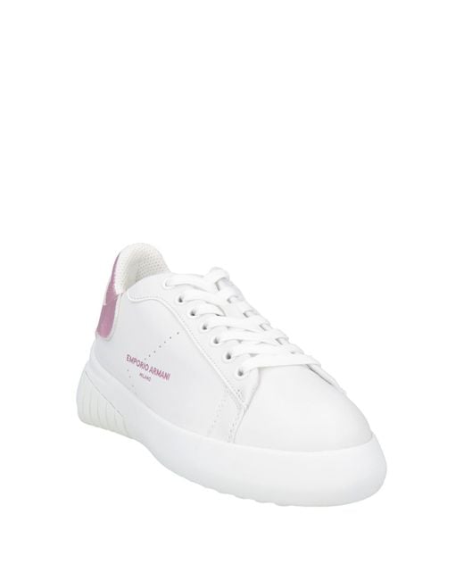 Emporio Armani White Trainers