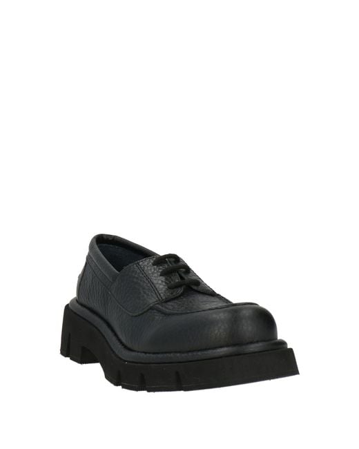 Paloma Barceló Black Lace-Up Shoes
