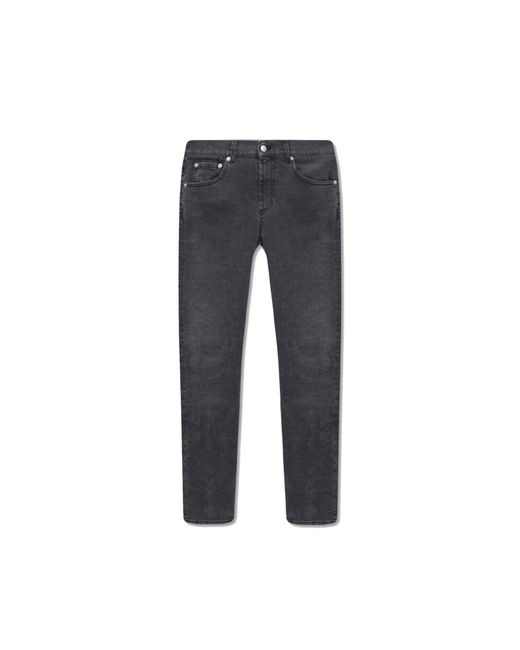 Pantaloni Jeans di Alexander McQueen in Gray da Uomo
