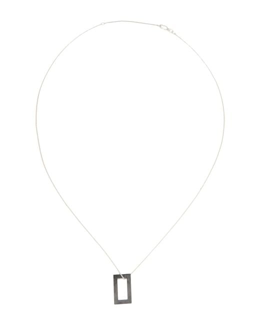 Le Gramme White Necklace 925/1000 for men