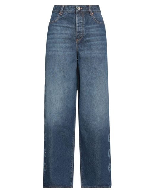 Conner Ives Blue Jeans Cotton, Textile Fibers