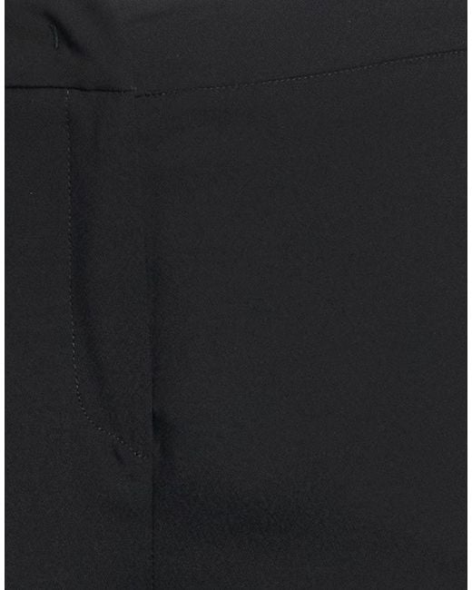 Hanita Black Pants Polyester
