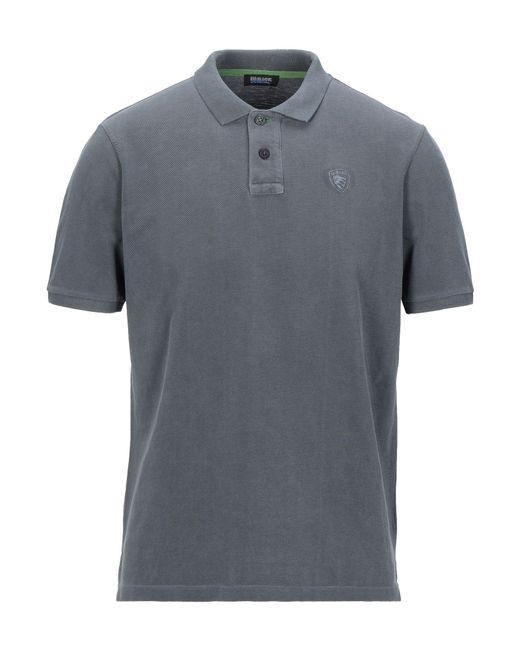Blauer Gray Polo Shirt Cotton for men