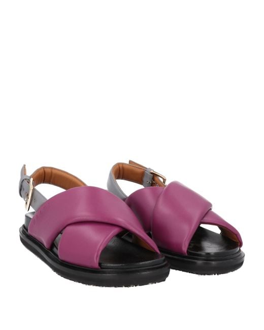 Marni Purple Sandale