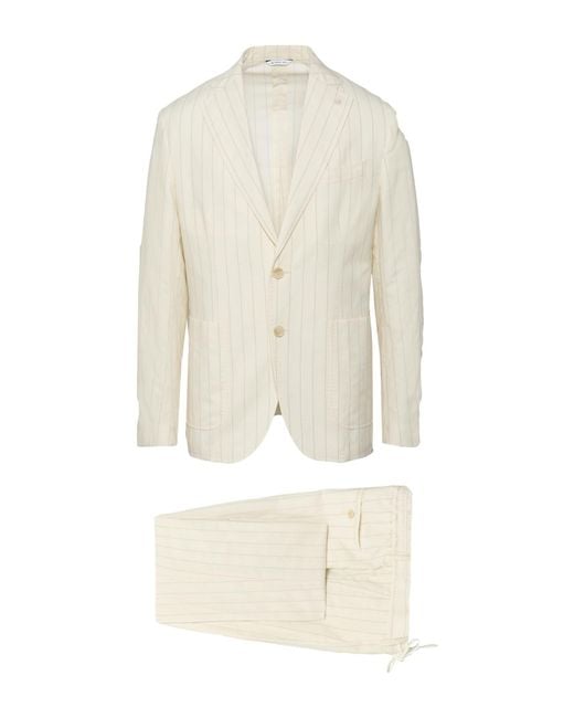 Manuel Ritz White Suit for men