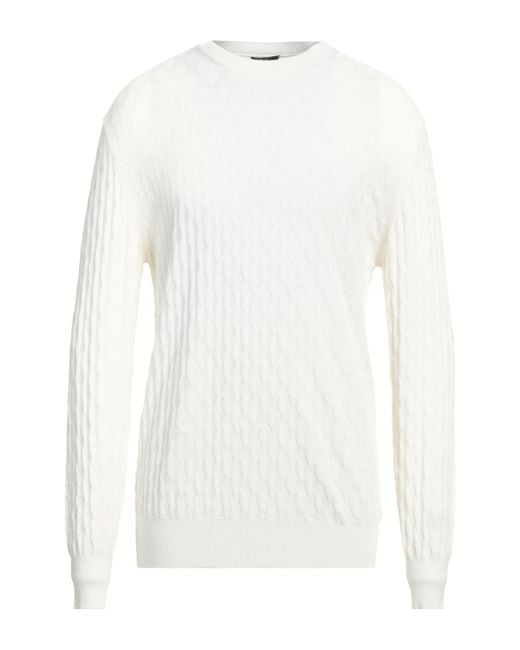 Hōsio White Jumper for men