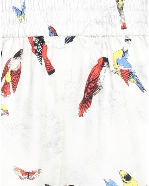RED Valentino White Shorts & Bermuda Shorts