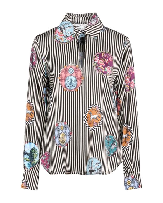 Shirtaporter White Top Viscose, Elastane