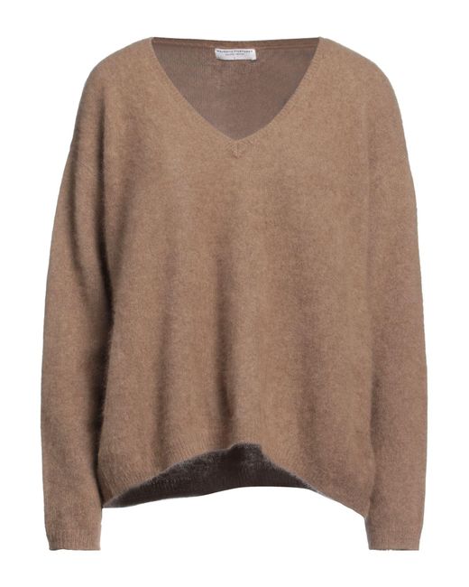 Majestic Filatures Brown Pullover