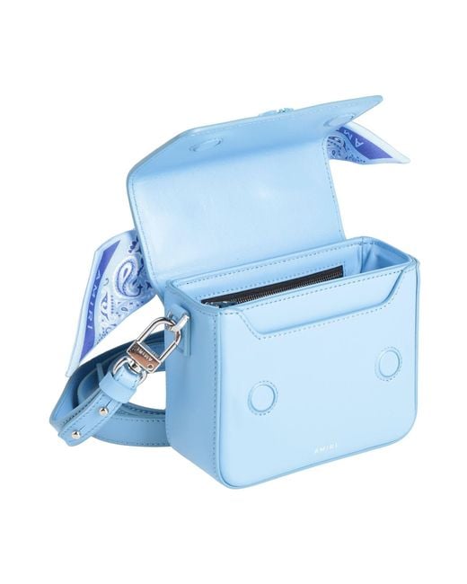 Amiri Blue Handbag Cow Leather