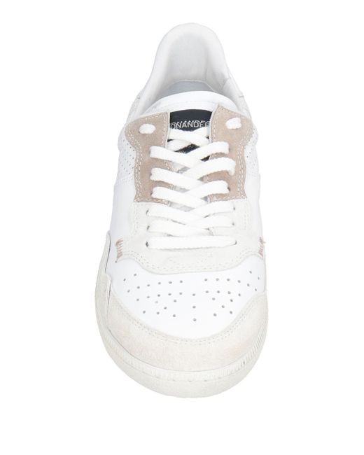HIDNANDER White Sneakers Leather
