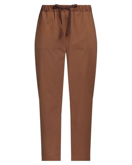Pantalone di Semicouture in Brown