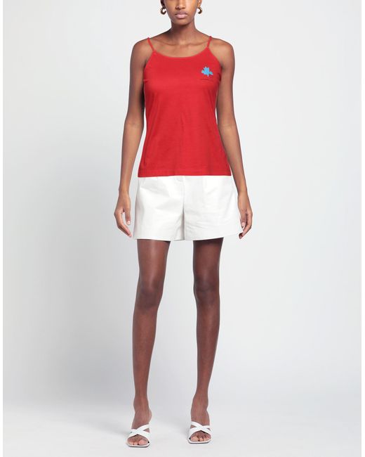 DSquared² Red Tank Top