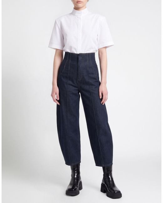 Sportmax Blue Jeans Cotton