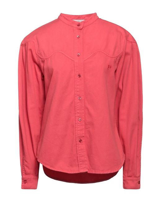 Philosophy Di Lorenzo Serafini Pink Denim Shirt