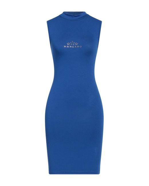 Mangano Blue Mini Dress