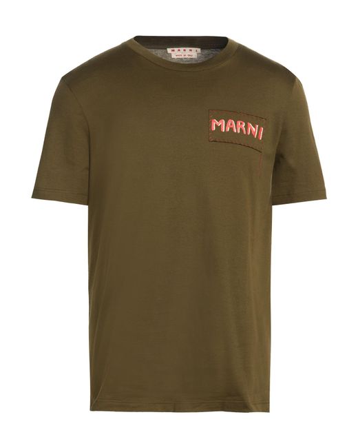 Marni Green T-Shirt for men