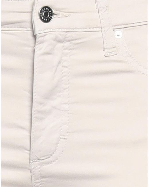 Armani Exchange White Cropped Trousers