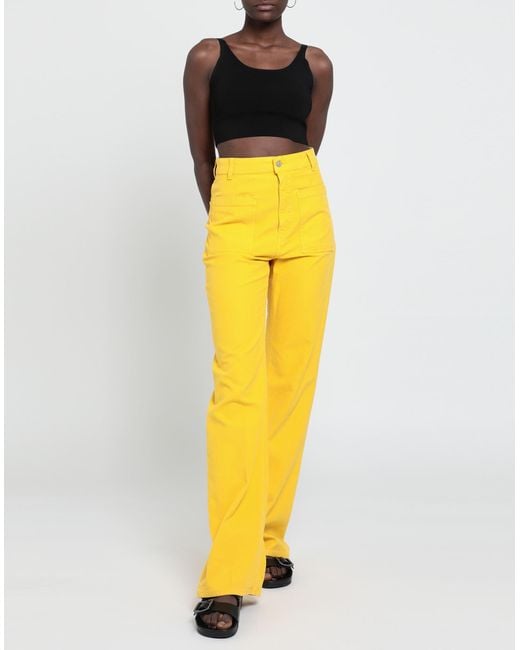 Dondup Yellow Trouser