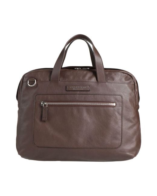 The Bridge Brown Chocolate Handbag Leather