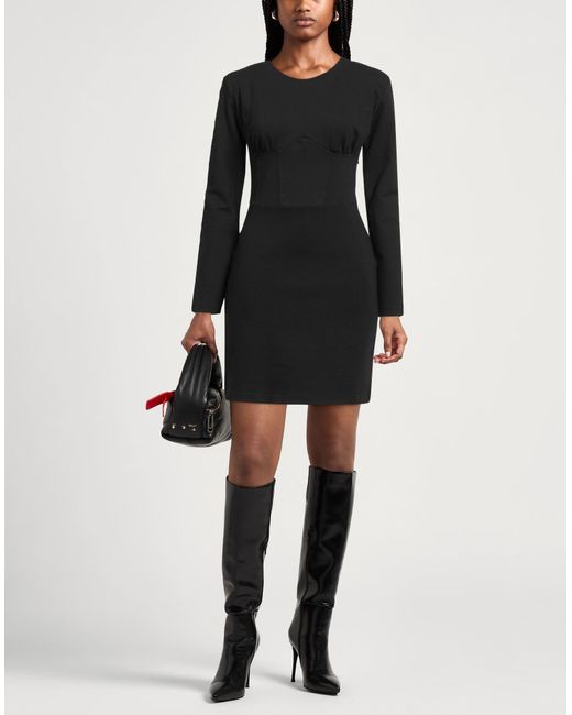 Gaelle Paris Black Mini-Kleid