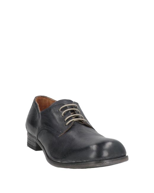 Moma Gray Lace-Up Shoes