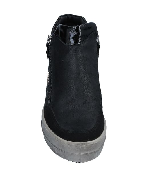 Igi&co Black Sneakers Soft Leather