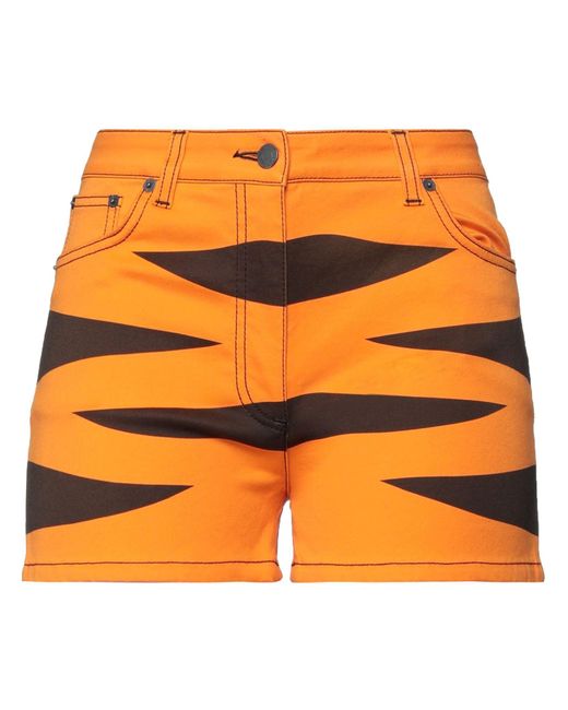 Moschino Orange Shorts & Bermuda Shorts