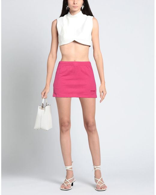 Vetements Pink Mini Skirt