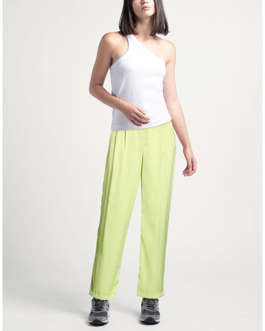 Nora Barth Yellow Pants Viscose, Elastane, Polyamide