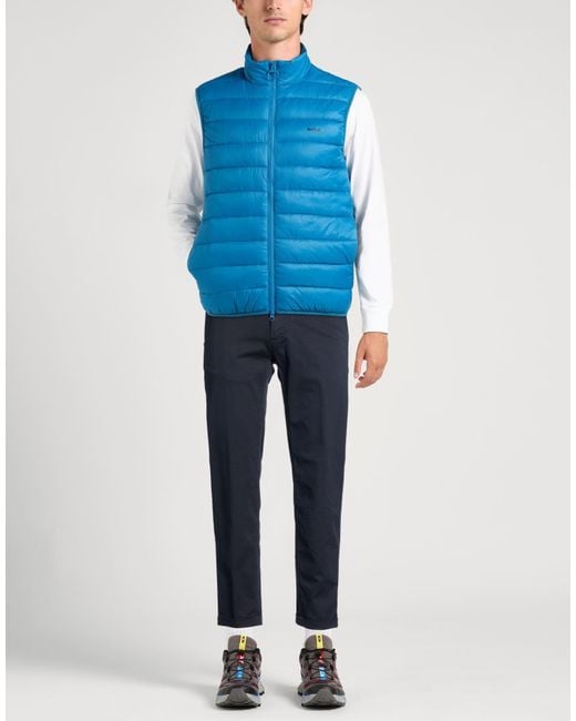 RE_HASH Blue Pants Cotton, Lyocell, Elastane for men