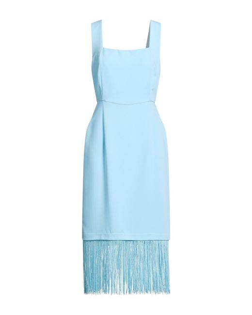 Dramée Blue Midi Dresses