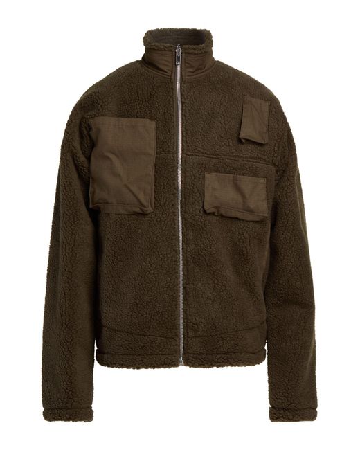 SAINTWOODS Brown Shearling & Teddy for men