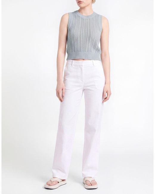 Peserico Blue Light Top Linen, Cotton
