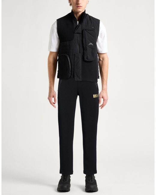 EA7 Black Trouser for men