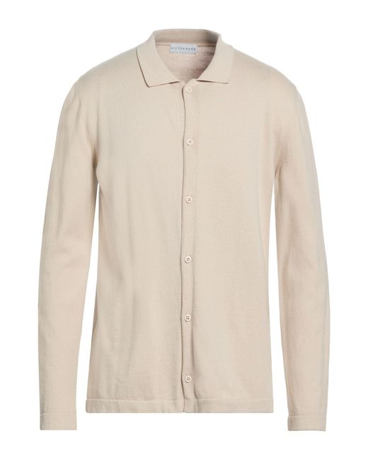 KIEFERMANN White Cream Cardigan Cotton for men