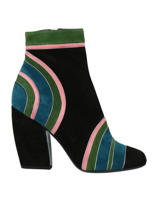 Pierre Hardy Blue Ankle Boots