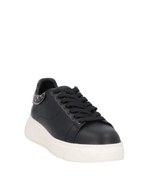Emporio Armani Black Sneakers