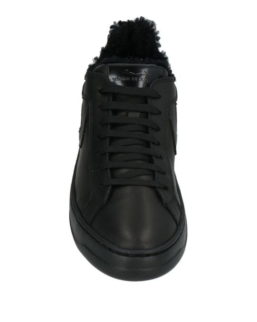 Voile Blanche Black Trainers for men